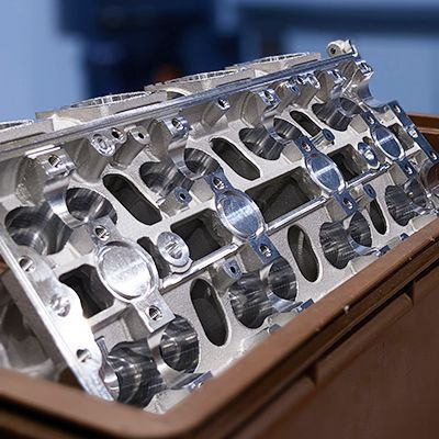 Solid CBN Inserts for machining Engine Cylinder Block