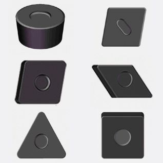 Solid CBN Inserts